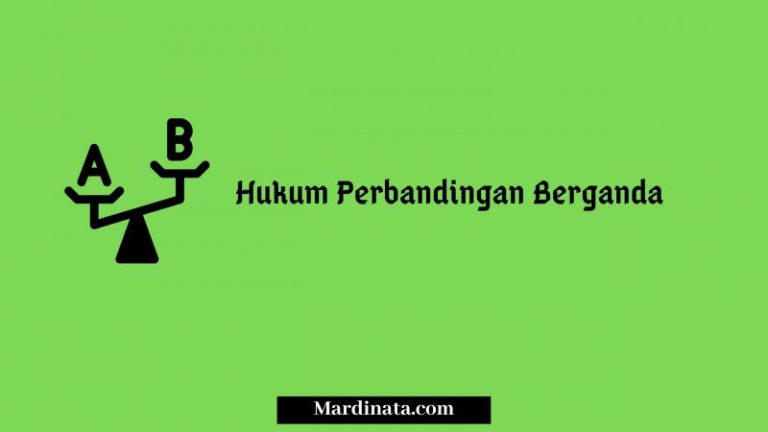 Hukum Perbandingan Berganda