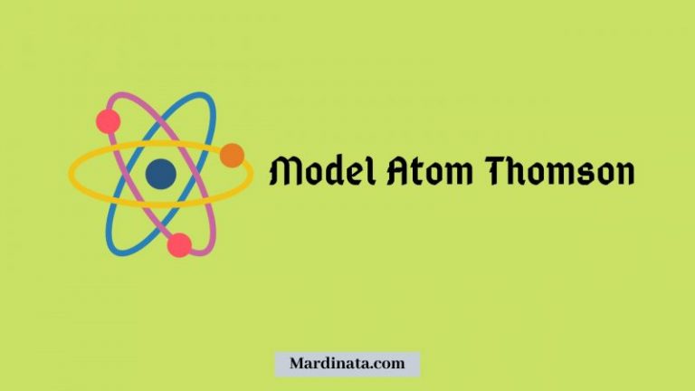 Model Atom Thomson