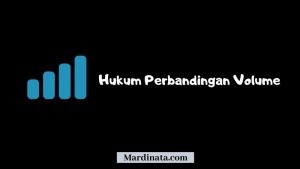 Hukum Perbandingan Volume