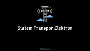 Sistem Transpor Elektron