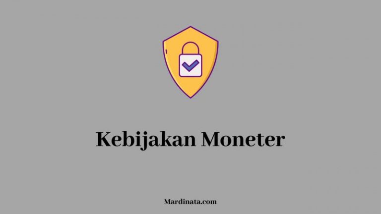Kebijakan Moneter