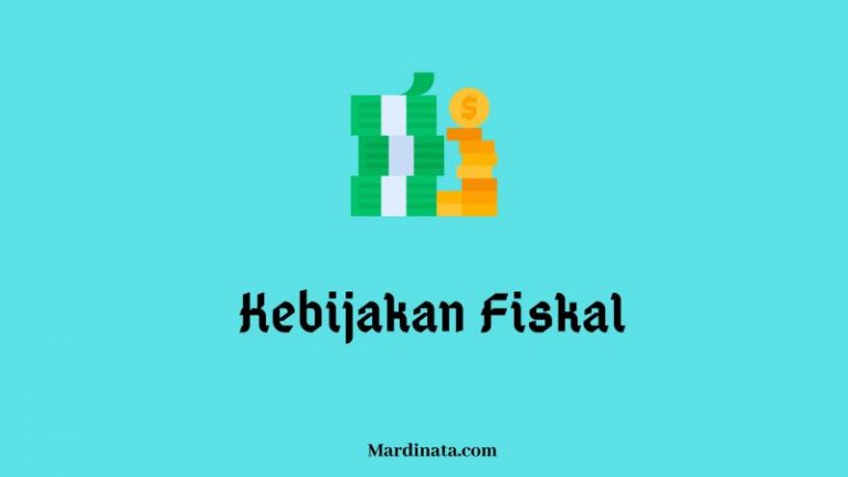 Kebijakan Fiskal
