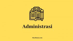 Administrasi