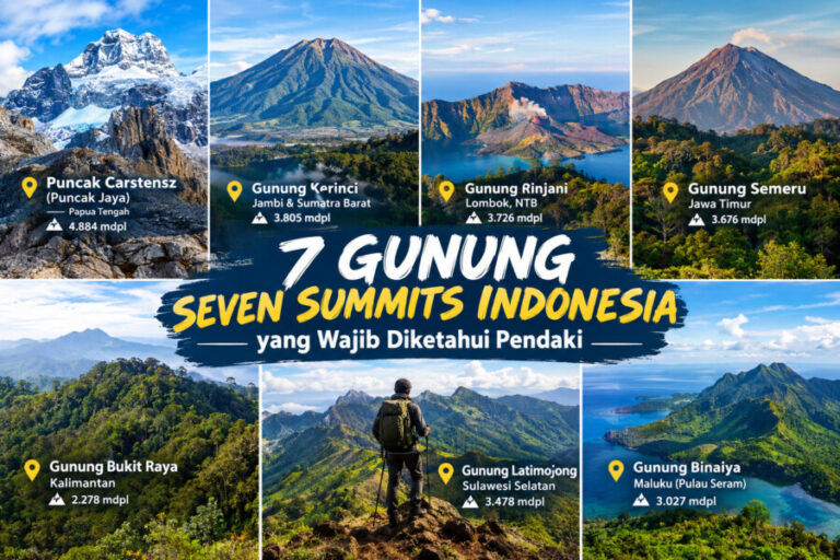 7 Gunung Seven Summits Indonesia